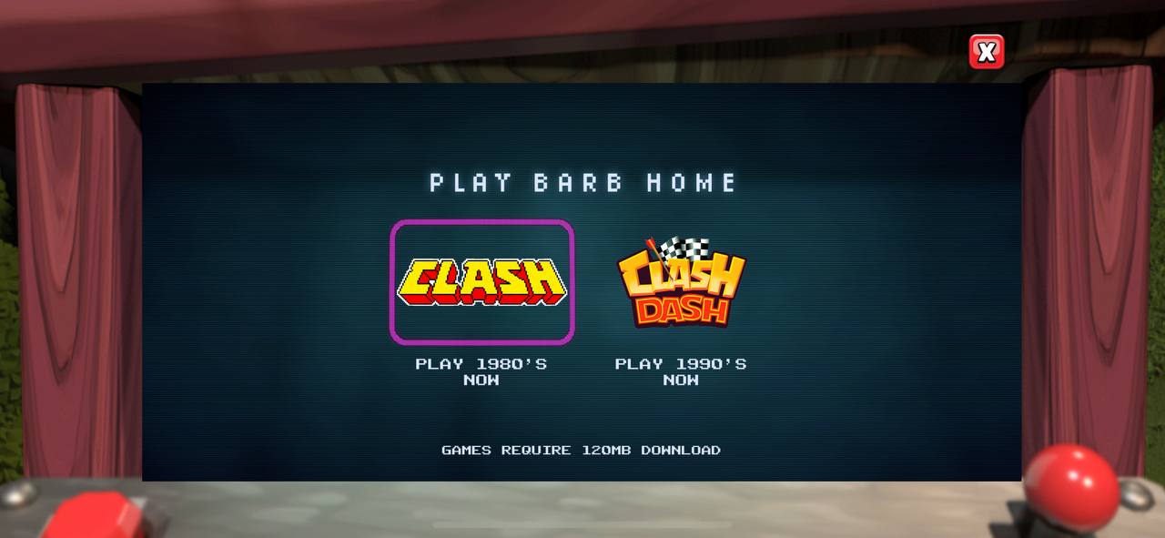 main-menue-arcade game clash